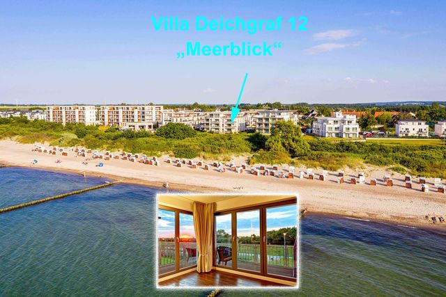 Villa Deichgraf WE 12 "Meerblick" - Vill Ferienwohnung  Börgerende
