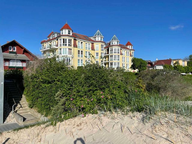 Dünen-Residenz mit Meerblick - 3-Raum-Wohnung Ferienwohnung an der Ostsee