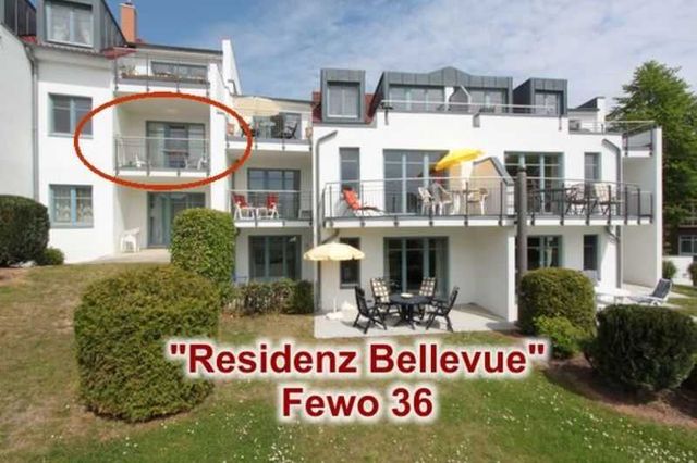 Residenz Bellevue Fewo 36 - Fewo.cc Herrmann - Whg Ferienwohnung auf Usedom