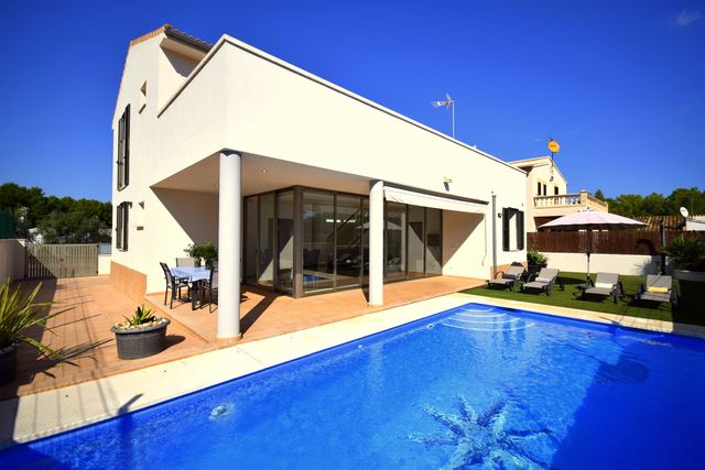 44098 Moderne Villa Mexico mit Pool Son Serra Ferienwohnung  Mallorca