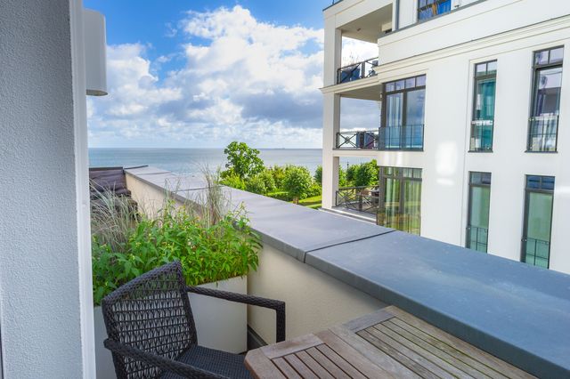Balkon mit Meerblick